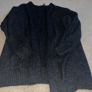 Gray cardigan